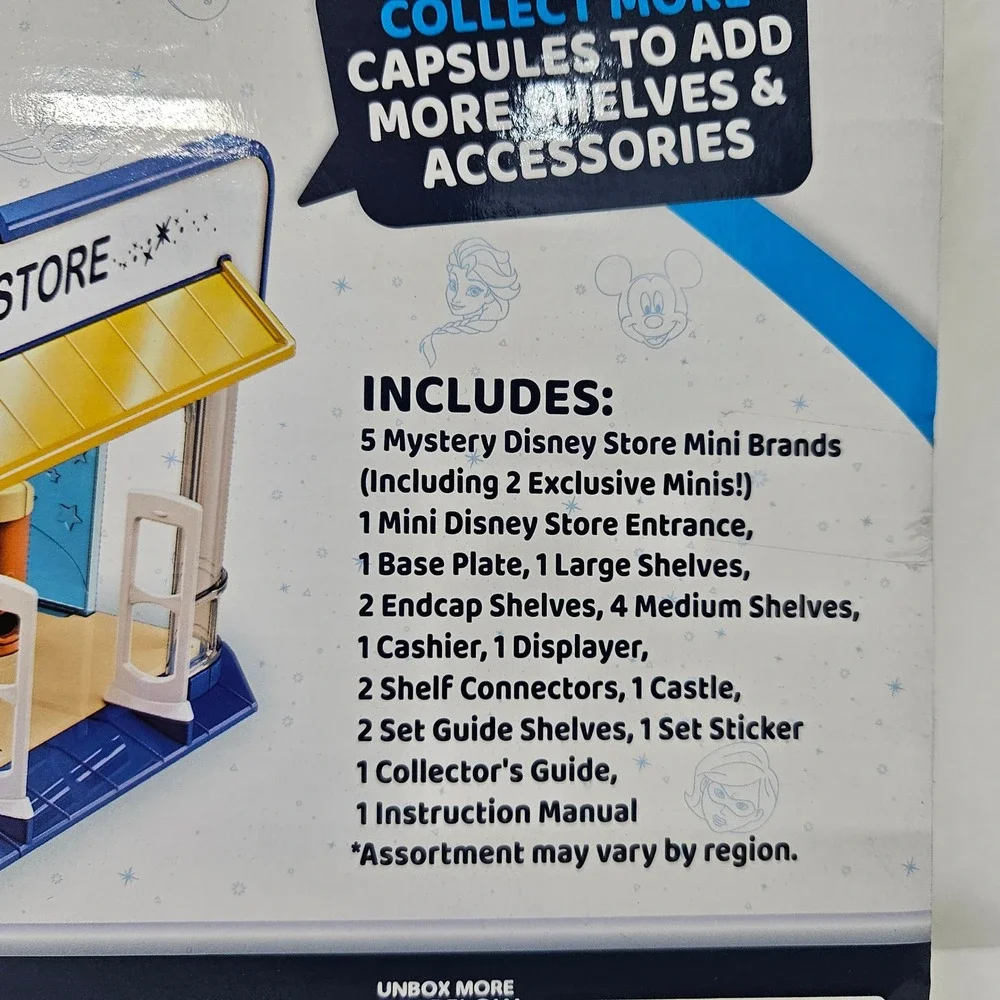 Zuru 5 Surprise Mini Brands Disney Store Edition Playset 24pc with 5 Minis NEW